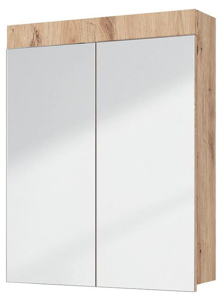 Koupelnová zrcadlová skříňka Vicco Luna Dub Wotan 60 x 77 cm, Model 36759