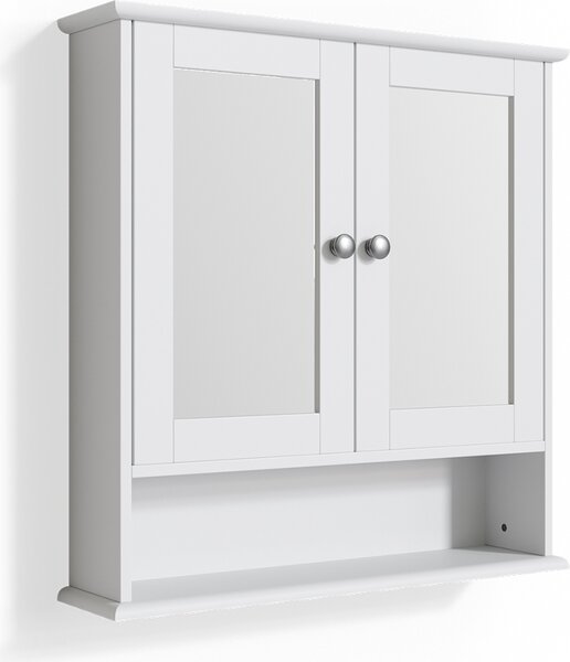 Koupelnová zrcadlová skříňka Vicco Bianco Bílá 56 x 58 cm, Model 31126