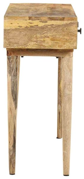 Konzolový stolek 115 x 35 x 76 cm masivní mangovníkové dřevo 320803