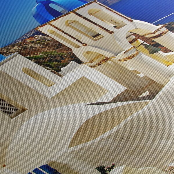 Obraz - Santorini, Řecko (125x70 cm)