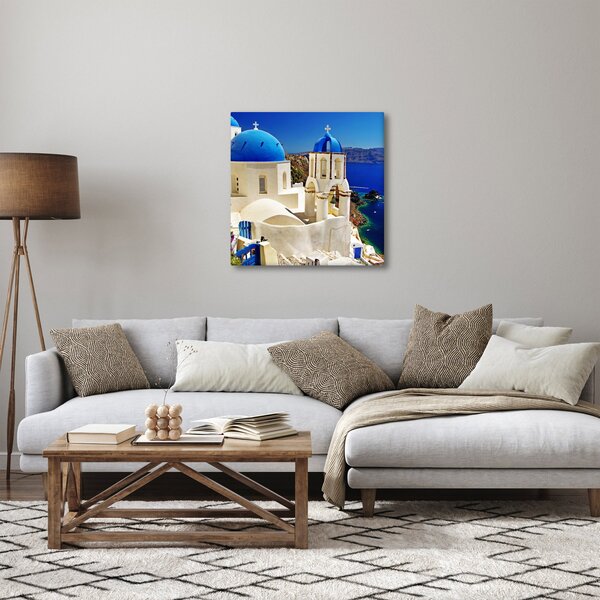 Obraz - Santorini, Řecko (30x30 cm)