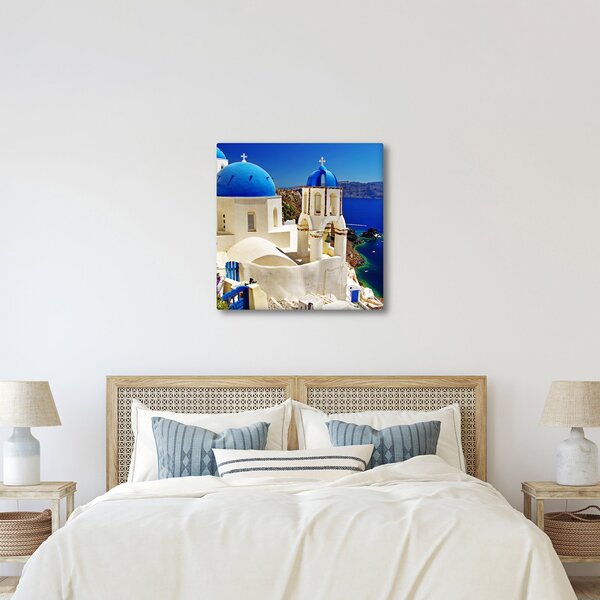 Obraz - Santorini, Řecko (30x30 cm)