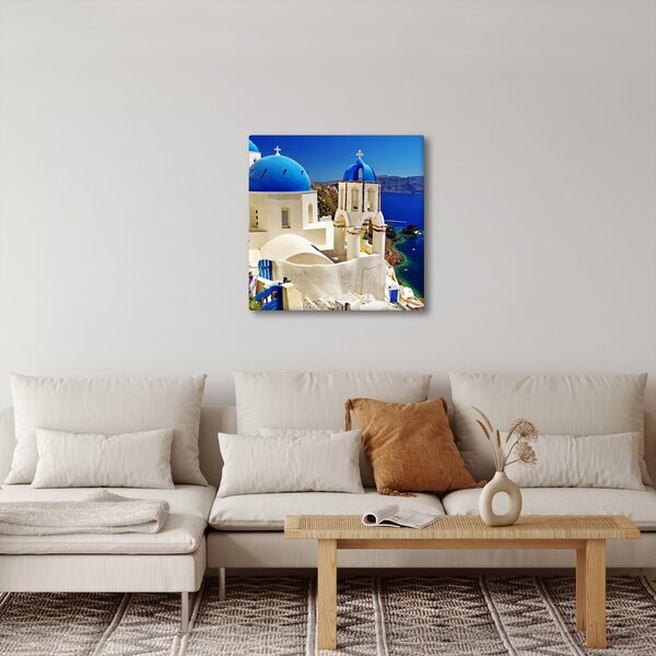 Obraz - Santorini, Řecko (30x30 cm)