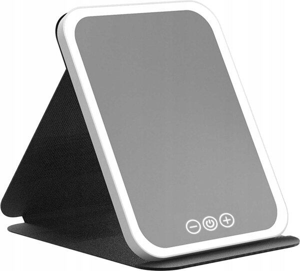 Osvětlení kosmetické zrcátko LED skládací dotykové USB pro líčení