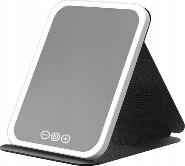 Osvětlení kosmetické zrcátko LED skládací dotykové USB pro líčení
