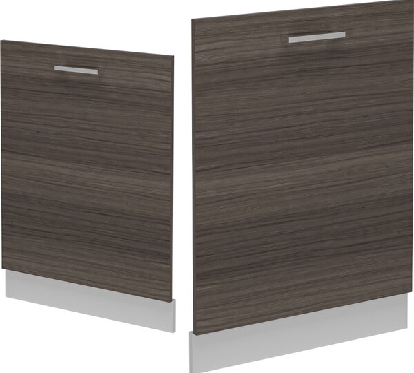 Čelní panel myčky Vicco R-Line Ušlechtilá šedá 60 cm bez pracovní desky, Model 54486