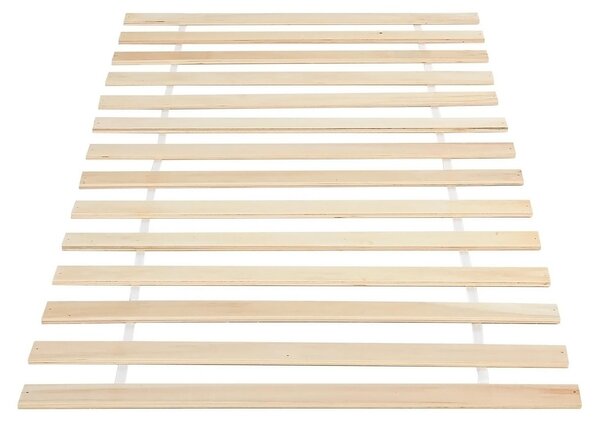 Homestyle4u Lamelový rošt 90 x 200 cm Dětská postel, smontovaná, rošt na kolečkách, 14 lamel, borovice, přírodní povrch