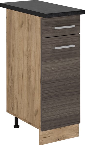 Spodní skříňka kuchyňské linky Vicco R-Line Ušlechtilá šedá 30 cm , PD Antracit, Model 54033