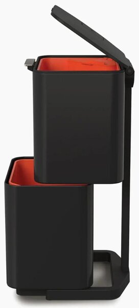 Joseph Joseph Černý koš na tříděný odpad Totem Max 60 l
