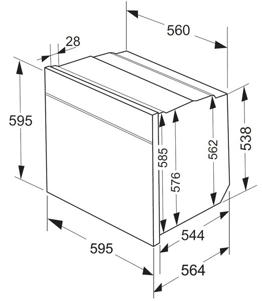 Gorenje BOS67372CLI Vestavná trouba
