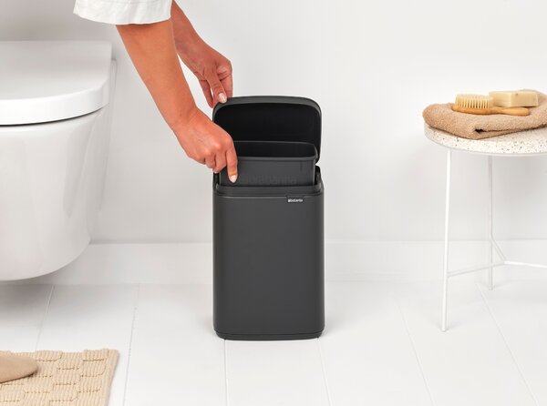 Brabantia Bo odpadkový koš 4 l černá-šedá 233708