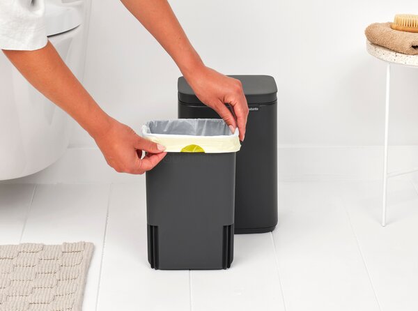 Brabantia Bo odpadkový koš 4 l černá-šedá 233708