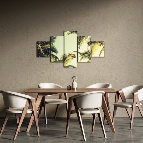 Obraz s kokosovými palmami (125x70 cm)