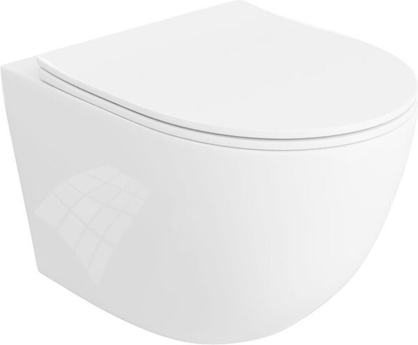 Závěsná toaleta WC Lavita Sinto 3.0 bez okraje se sedátkem 360⁰