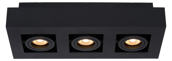 Lucide 09119/16/30 stropní bodové svítidlo Xirax 3x5W | GU10 | 2200-3000K - Dim to warm