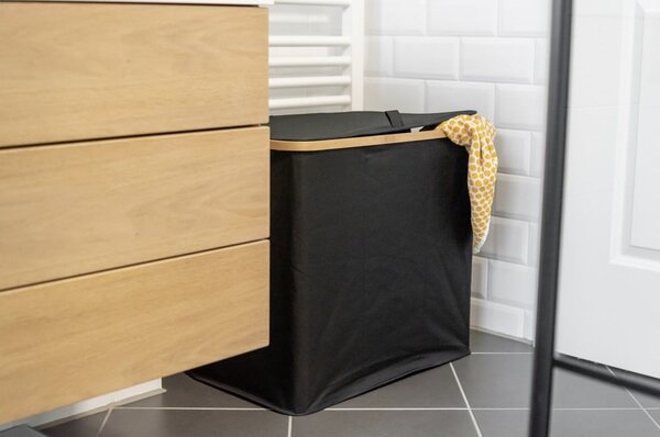 Látkový koš na prádlo 105 l Trio Ecori – Wenko