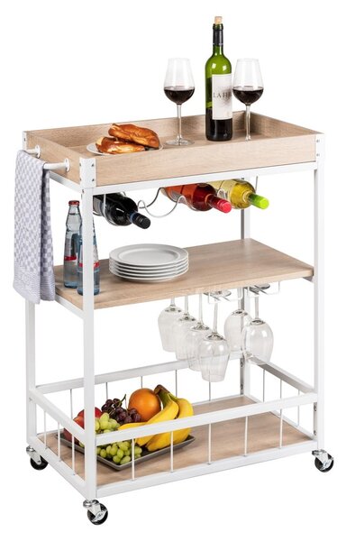 Servírovací stolek na kolečkách 40x80 cm Rustico – Wenko