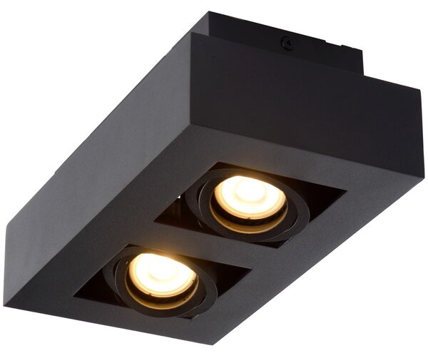 Lucide 09119/11/30 stropní bodové svítidlo Xirax 2x5W | GU10 | 2200-3000K - Dim to warm