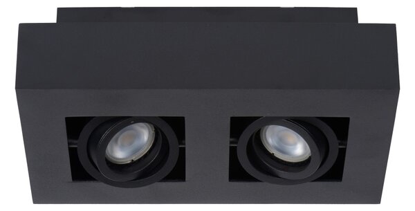 Lucide 09119/11/30 stropní bodové svítidlo Xirax 2x5W | GU10 | 2200-3000K - Dim to warm