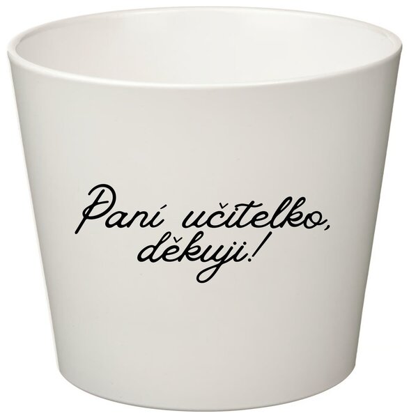PANÍ UČITELKO, DĚKUJI! - malý květináč