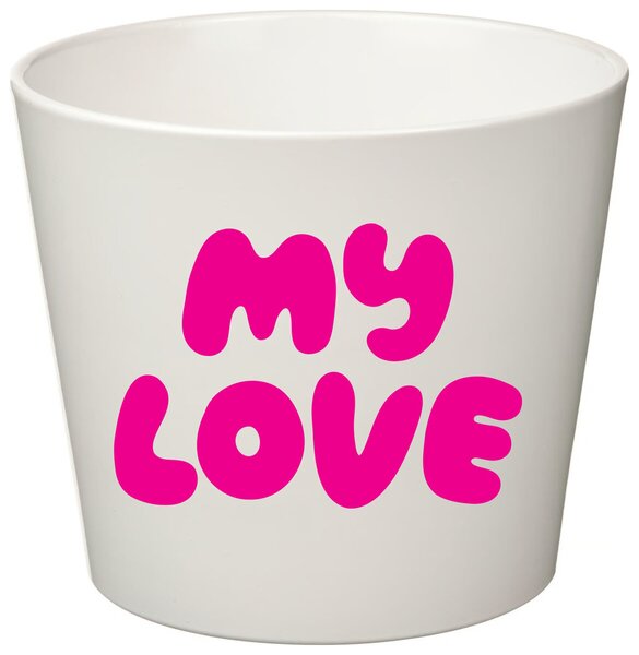 MY LOVE - malý květináč