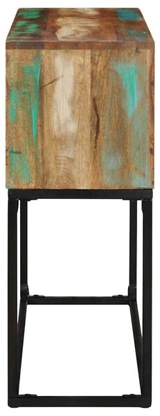 Konzolový stolek 120 x 30 x 75 cm masivní recyklované dřevo 320822