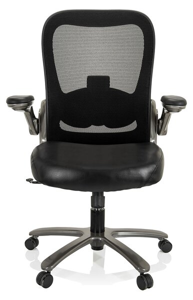 Hjh Office Zátěžová židle/kancelářská židle Instructor XXL (černá) (100349560001)