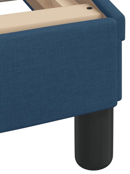 Postel s matrací Dover modrá 90 x 190 cm textil 3208310