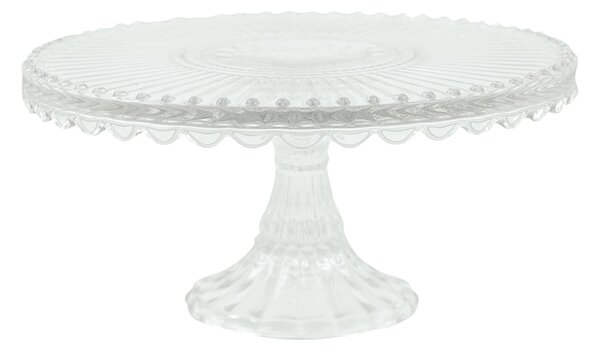 Skleněný dortový stojan Alice Clear 20 cm