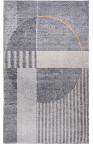 Šedý pratelný koberec 80x150 cm – Vitaus