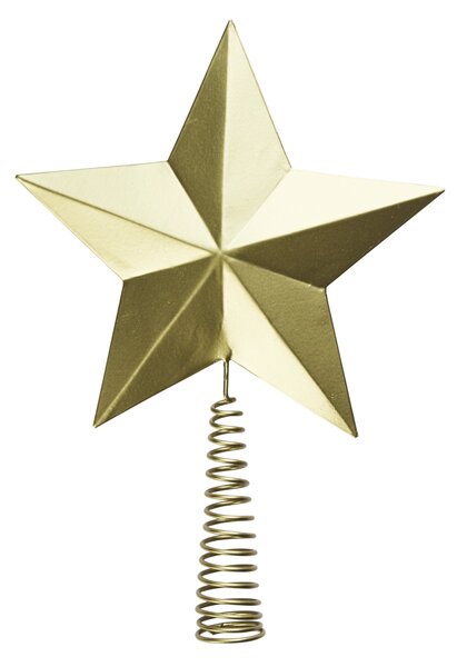 Špice na stromeček Star Antique Brass