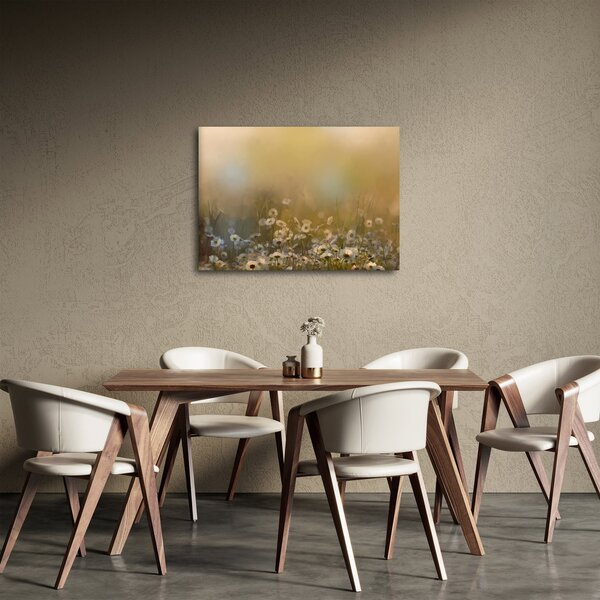 Obraz - Olejomalba sedmikrásek (70x50 cm)
