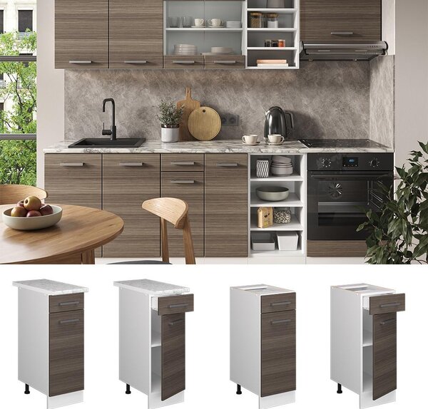 Spodní skříňka kuchyňské linky Vicco R-Line Ušlechtilá šedá 30 cm , PD Antracit, Model 46346