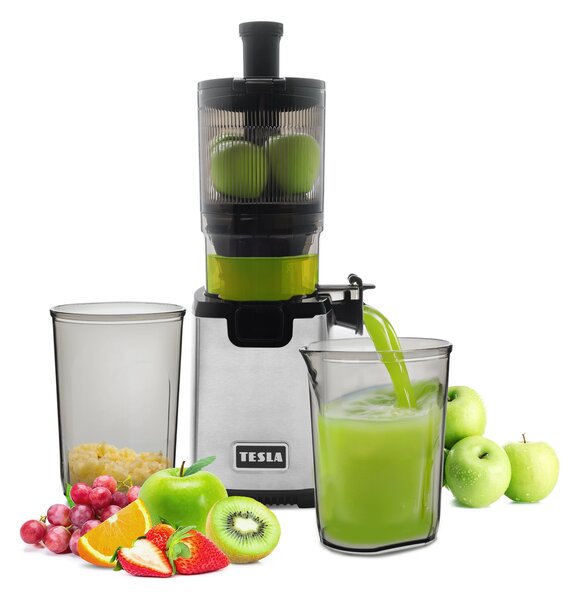 TESLA SlowJuicer SJ770 XXL Deluxe - nízkootáčkový šnekový odšťavňovač