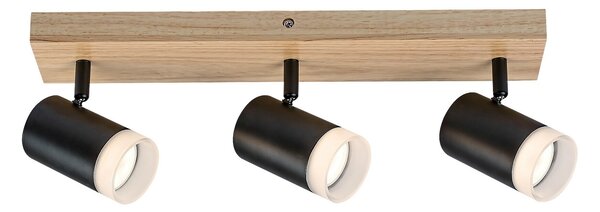 Rabalux bodové svítidlo Toras GU10 3X MAX 5W dub 73123