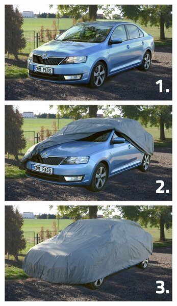 Compass Ochranná plachta FULL SUV-VAN 515x195x142cm 100% WATERPROOF