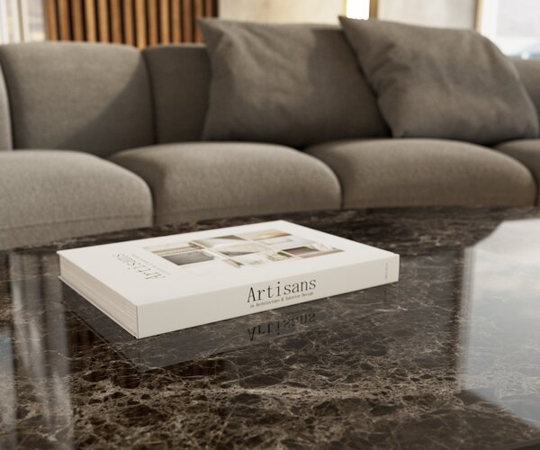 DELIFE Konferenční stolek Edge oválný 140x80 cm keramika Laminam® Emperador Extra Lucidato tmavě hnědá Sarity kov černá