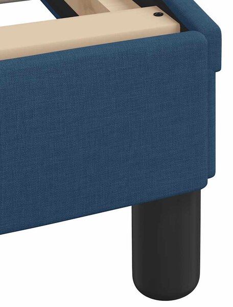Postel s matrací Dover modrá 120 x 200 cm textil 3208370