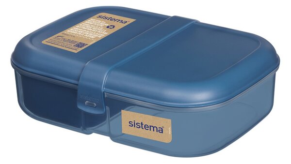 Set svačinového boxu s lahví - Svačinový box Ribbon 1,1 l a láhev Swift 480 ml, mix barev - SISTEMA Barva krabiček SISTEMA: Zelená