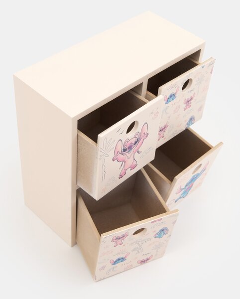 Sinsay - Dětská skříňka se zásuvkami Stitch - béžová