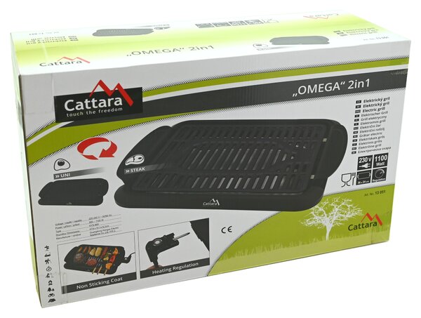 CATTARA Gril stolní OMEGA 2v1 elektrický 230V Cattara
