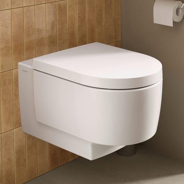 Duravit závěsné WC Balcoon 37x54 cm, bílý vysoký lesk