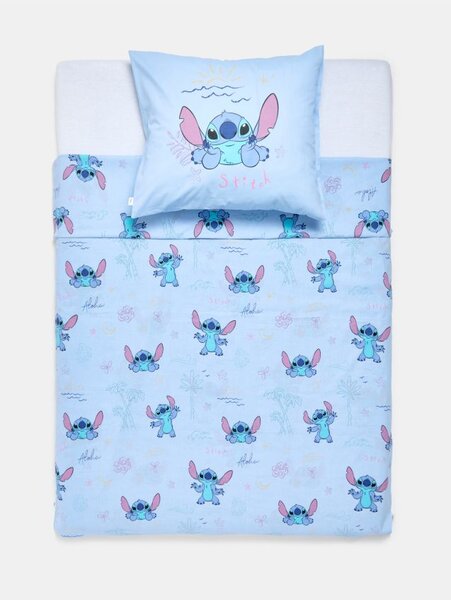 Sinsay - Souprava povlečení Stitch - světle modrá