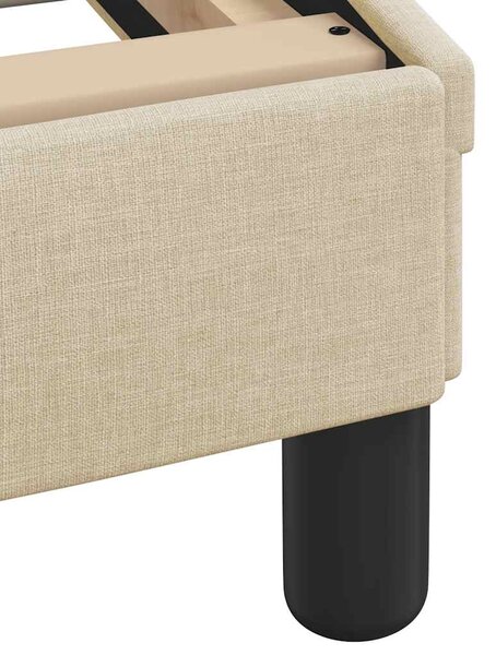 Postel s matrací Dover krémová 160 x 200 cm textil 3208429