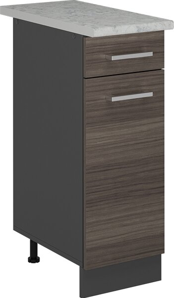 Spodní skříňka kuchyňské linky Vicco R-Line Ušlechtilá šedá 30 cm PD Mramor, Model 54218