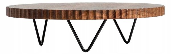 Podnos RILLET, drážkovaný, 34x9 cm HOMLA