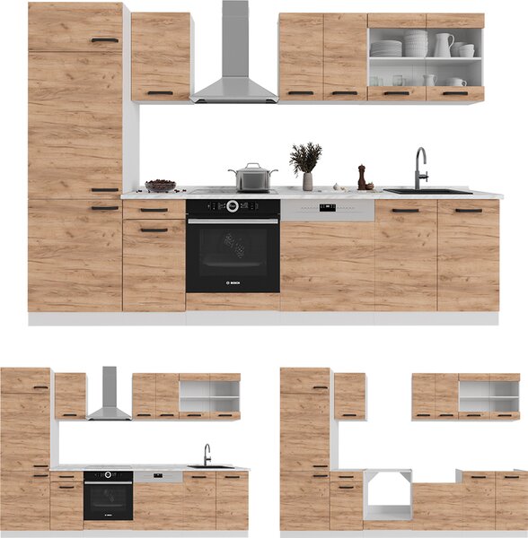 Spodní skříňka kuchyňské linky Vicco R-Line Ušlechtilá šedá 30 cm PD Mramor, Model 54218