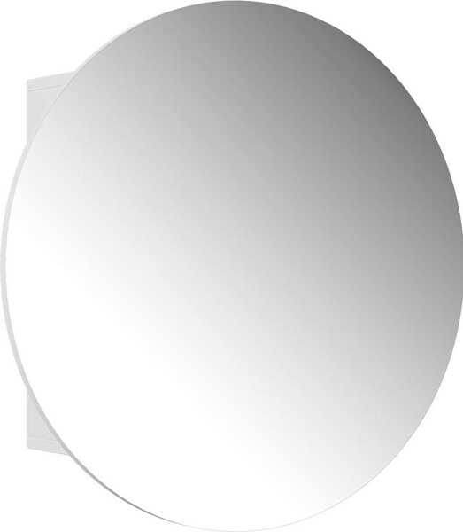 Koupelnová zrcadlová skříňka Vicco Loki Bílá 70 x 70 cm se 2 přihrádkami, Model 56223