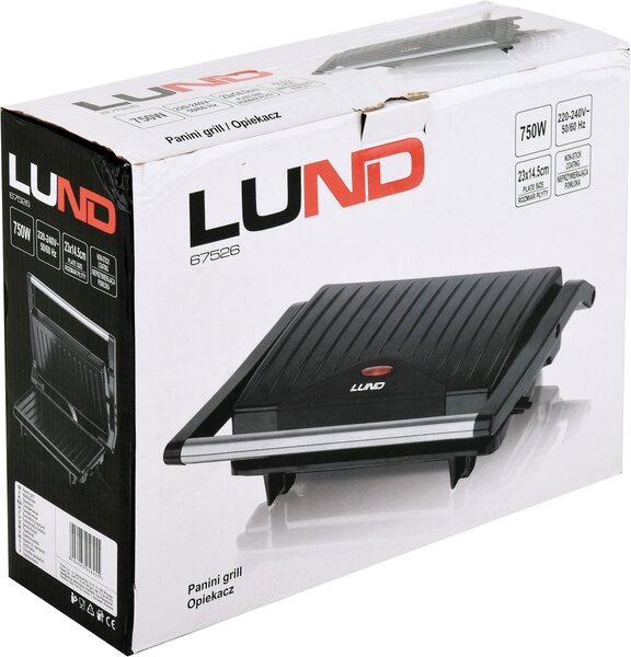 LUND Gril na panini 750 W Lund