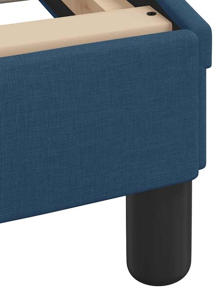 Postel s matrací Dover modrá 160 x 200 cm textil 3208430